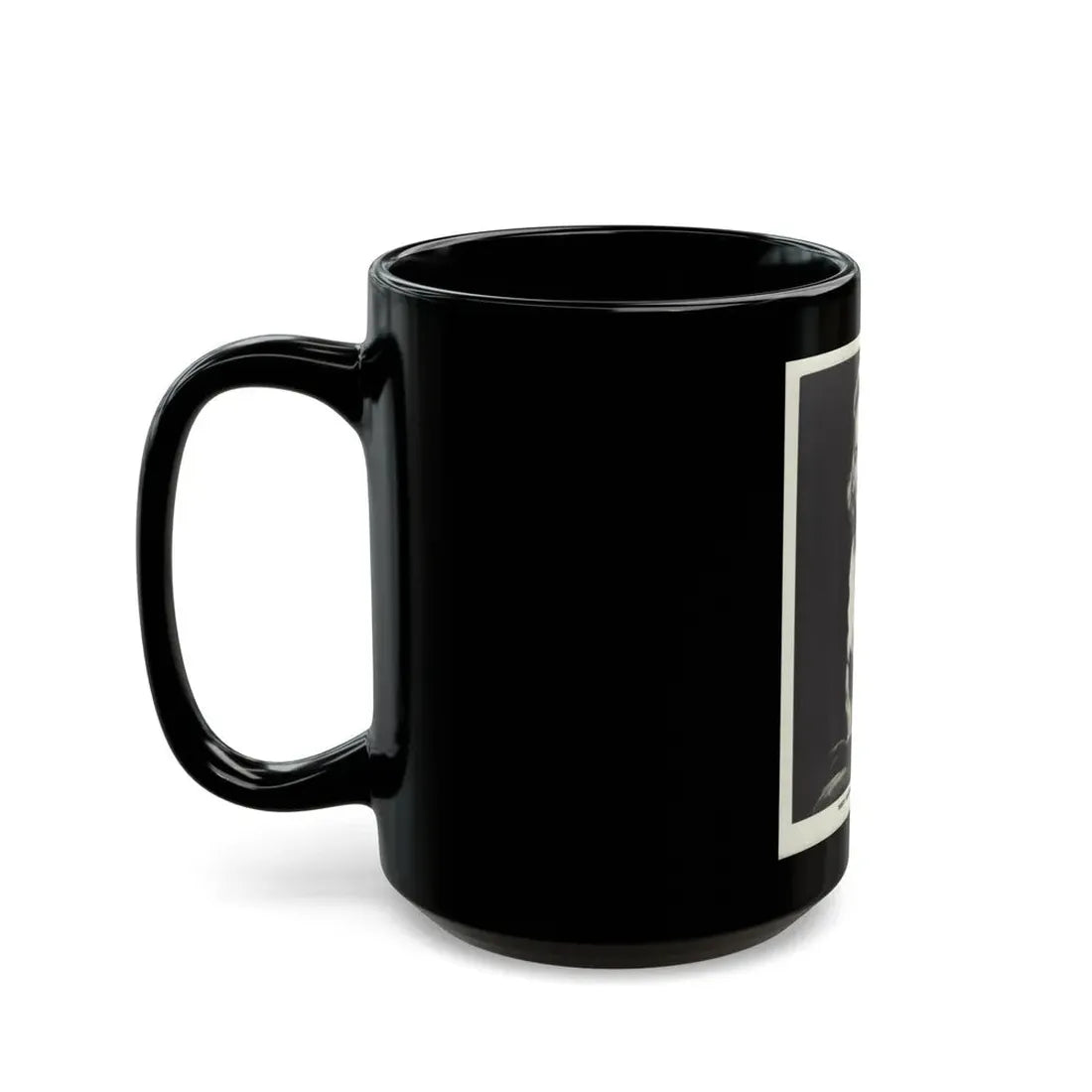 Terry Moore #723 (Vintage Female Icon) Black Coffee Mug - Go Mug Yourself