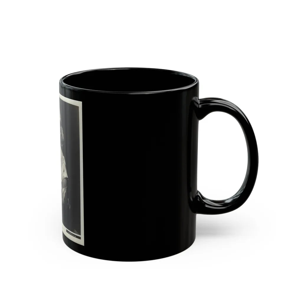 Terry Moore #723 (Vintage Female Icon) Black Coffee Mug-Go Mug Yourself