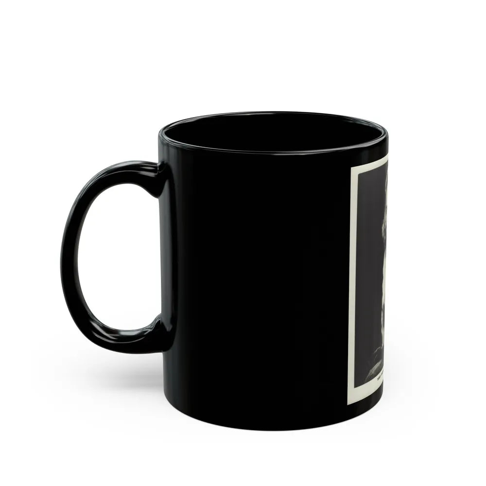 Terry Moore #723 (Vintage Female Icon) Black Coffee Mug-Go Mug Yourself