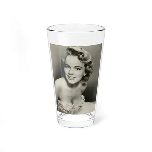 Terry Moore #724 - Head & Upper Body B&W Glamour 50's Vintage Photo1 (Vintage Female Icon) Pint Glass 16oz 16oz - Go Mug Yourself