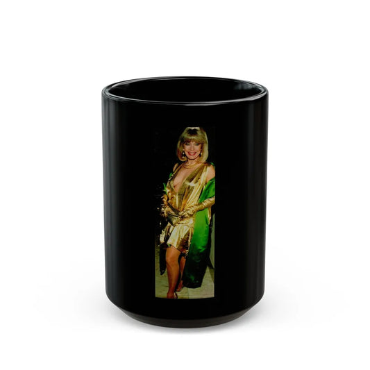 Terry Moore #727 (Vintage Female Icon) Black Coffee Mug-15oz-Go Mug Yourself