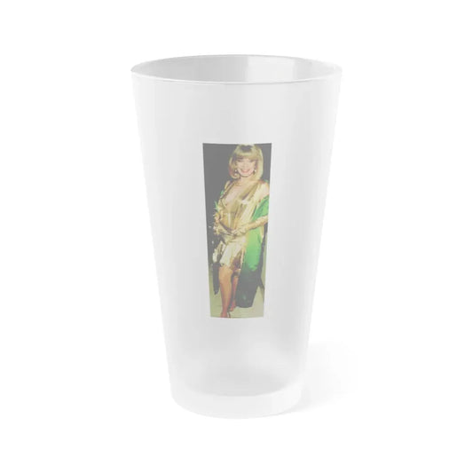 Terry Moore #727 (Vintage Female Icon) Frosted Pint Glass 16oz 16oz Frosted - Go Mug Yourself