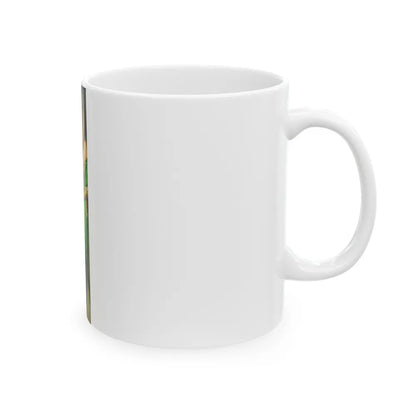 Terry Moore #727 (Vintage Female Icon) White Coffee Mug-Go Mug Yourself