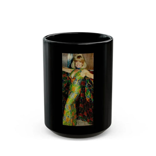 Terry Moore #728 (Vintage Female Icon) Black Coffee Mug 15oz - Go Mug Yourself
