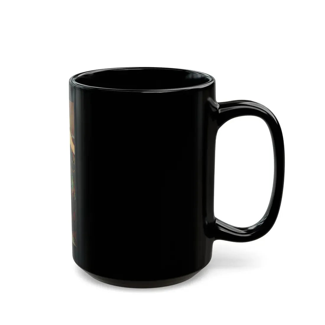 Terry Moore #728 (Vintage Female Icon) Black Coffee Mug - Go Mug Yourself