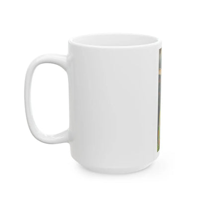 Terry Moore #728 (Vintage Female Icon) White Coffee Mug-Go Mug Yourself