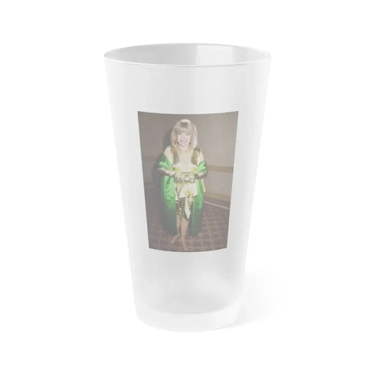Terry Moore #729 (Vintage Female Icon) Frosted Pint Glass 16oz 16oz Frosted - Go Mug Yourself