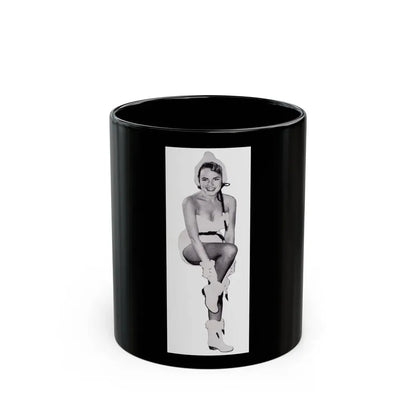 Terry Moore #731 (Vintage Female Icon) Black Coffee Mug 11oz - Go Mug Yourself