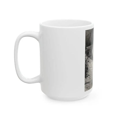 Terry Moore #732 - 8x10 1953 B&W Two Piece Full Body Swimsuit Barefoot Cheesecake Photo from 20th Century Fox Photo Shoot (Vintage Female Icon) White Coffee Mug - Go Mug Yourself
