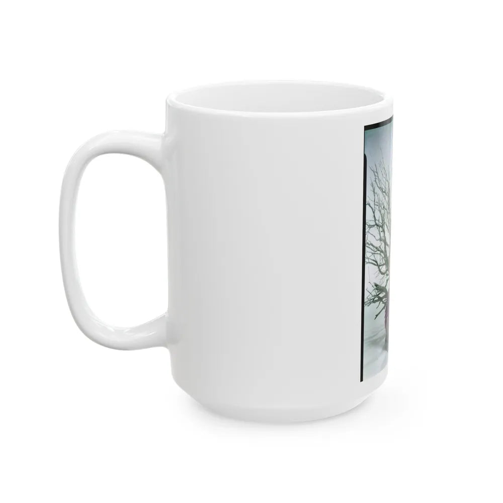 Terry Moore #733 (Vintage Female Icon) White Coffee Mug-Go Mug Yourself