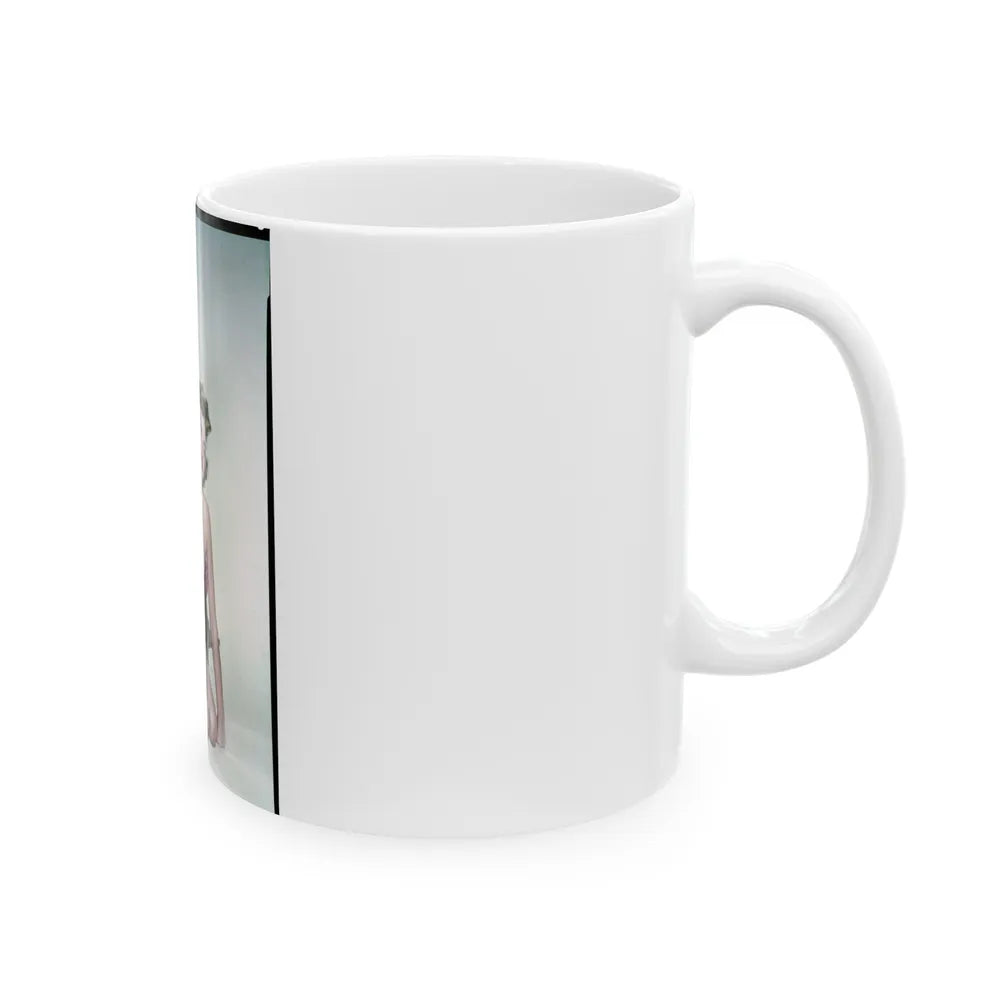Terry Moore #733 (Vintage Female Icon) White Coffee Mug-Go Mug Yourself