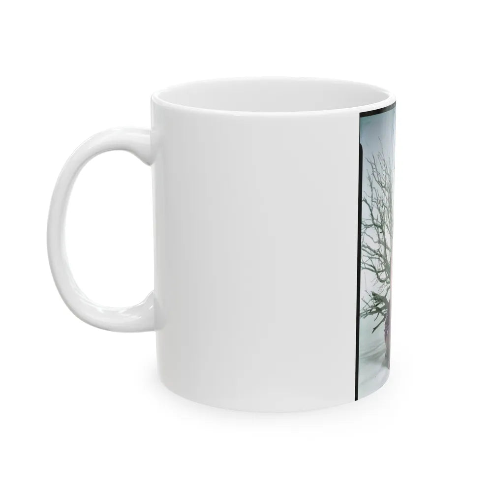 Terry Moore #733 (Vintage Female Icon) White Coffee Mug-Go Mug Yourself