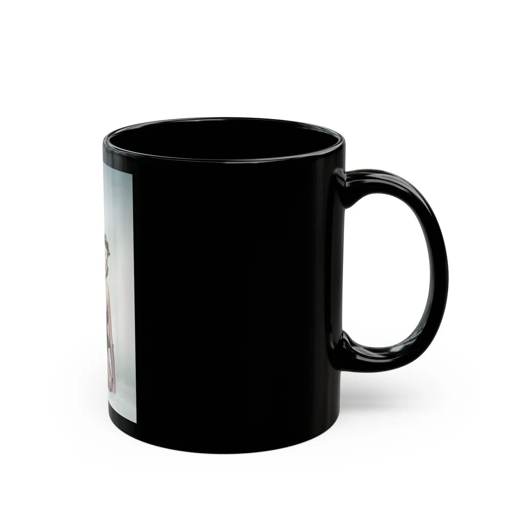 Terry Moore #7331 (Vintage Female Icon) Black Coffee Mug-Go Mug Yourself