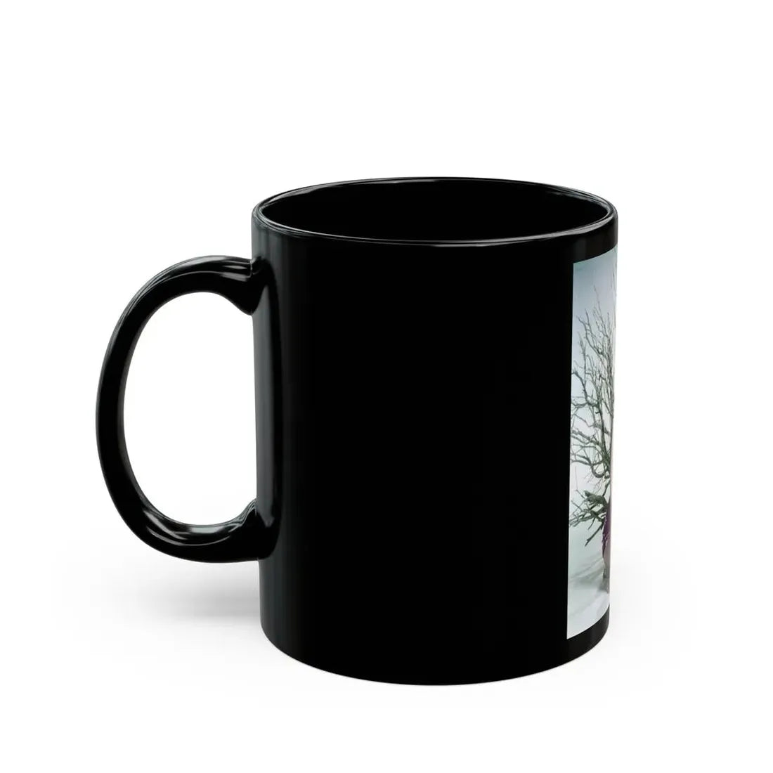 Terry Moore #7331 (Vintage Female Icon) Black Coffee Mug - Go Mug Yourself
