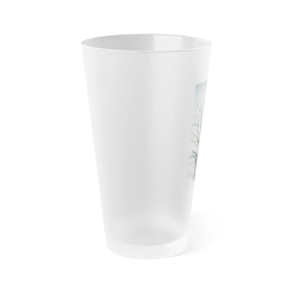 Terry Moore #7331 (Vintage Female Icon) Frosted Pint Glass 16oz-Go Mug Yourself