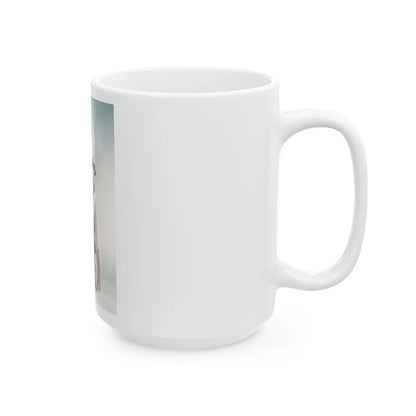 Terry Moore #7331 (Vintage Female Icon) White Coffee Mug-Go Mug Yourself