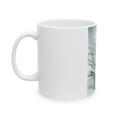 Terry Moore #7331 (Vintage Female Icon) White Coffee Mug-Go Mug Yourself
