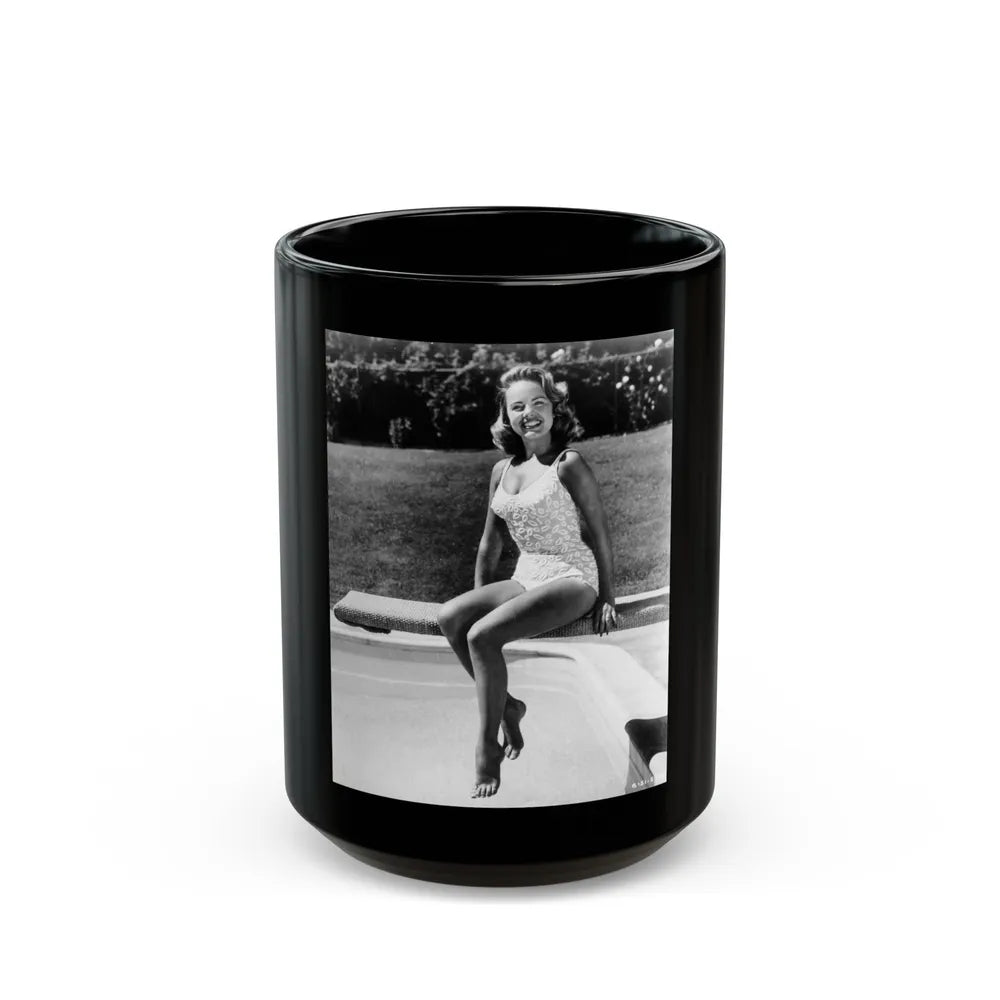 Terry Moore #738 (Vintage Female Icon) Black Coffee Mug-15oz-Go Mug Yourself