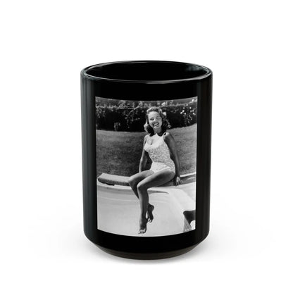 Terry Moore #738 (Vintage Female Icon) Black Coffee Mug-15oz-Go Mug Yourself