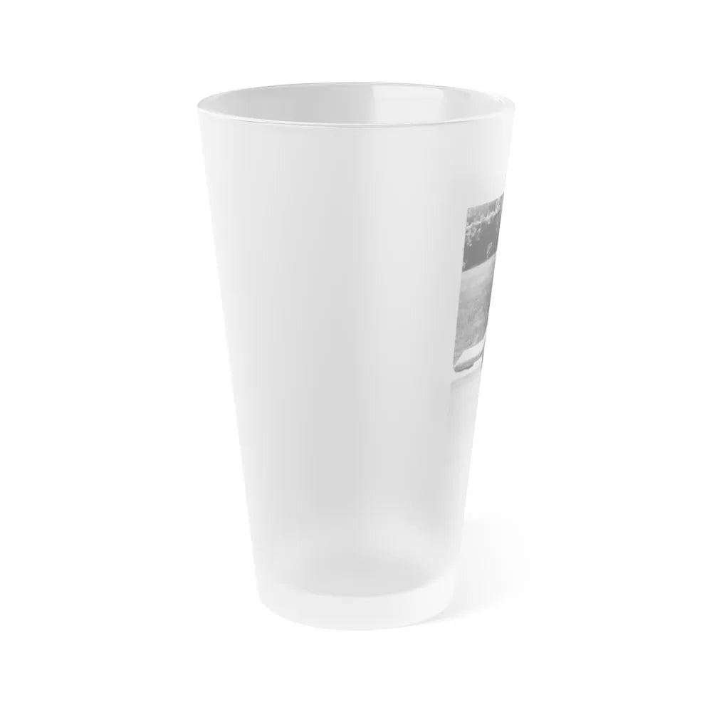 Terry Moore #738 (Vintage Female Icon) Frosted Pint Glass 16oz-Go Mug Yourself