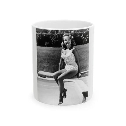 Terry Moore #738 (Vintage Female Icon) White Coffee Mug 11oz - Go Mug Yourself
