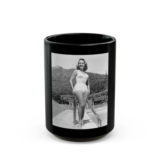 Terry Moore #739 (Vintage Female Icon) Black Coffee Mug-15oz-Go Mug Yourself