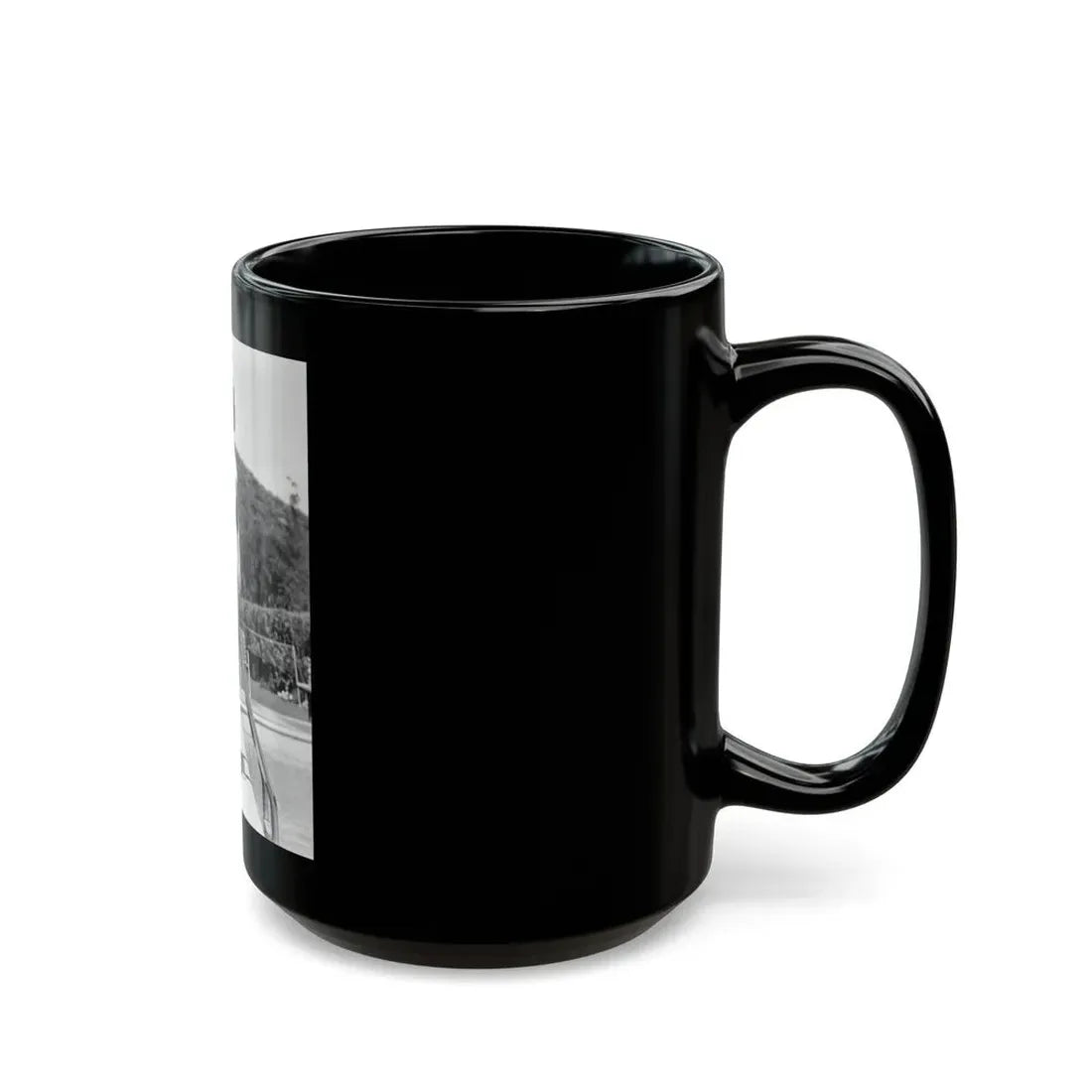 Terry Moore #739 (Vintage Female Icon) Black Coffee Mug - Go Mug Yourself