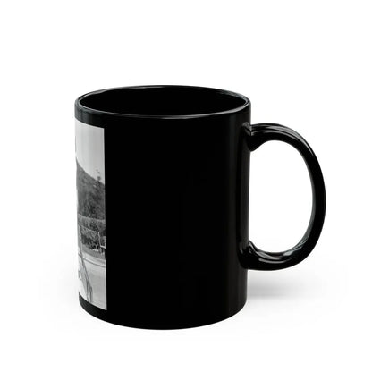 Terry Moore #739 (Vintage Female Icon) Black Coffee Mug - Go Mug Yourself