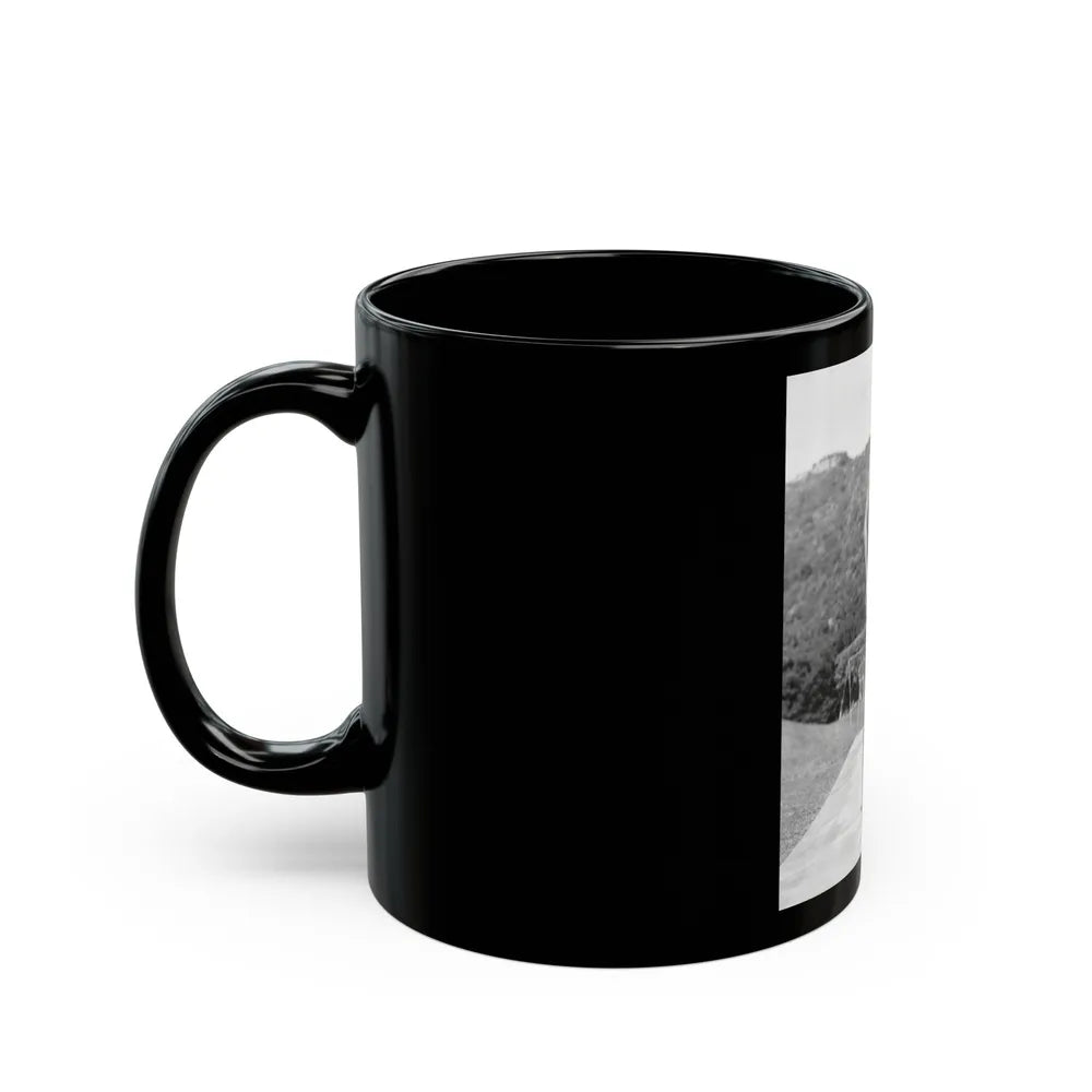 Terry Moore #739 (Vintage Female Icon) Black Coffee Mug-Go Mug Yourself