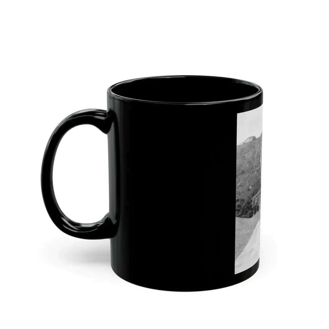 Terry Moore #739 (Vintage Female Icon) Black Coffee Mug - Go Mug Yourself