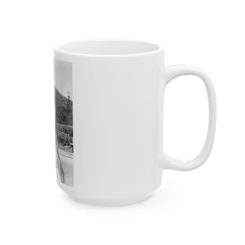 Terry Moore #739 (Vintage Female Icon) White Coffee Mug-Go Mug Yourself