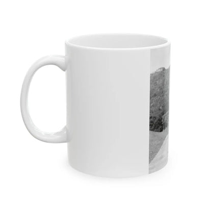 Terry Moore #739 (Vintage Female Icon) White Coffee Mug-Go Mug Yourself