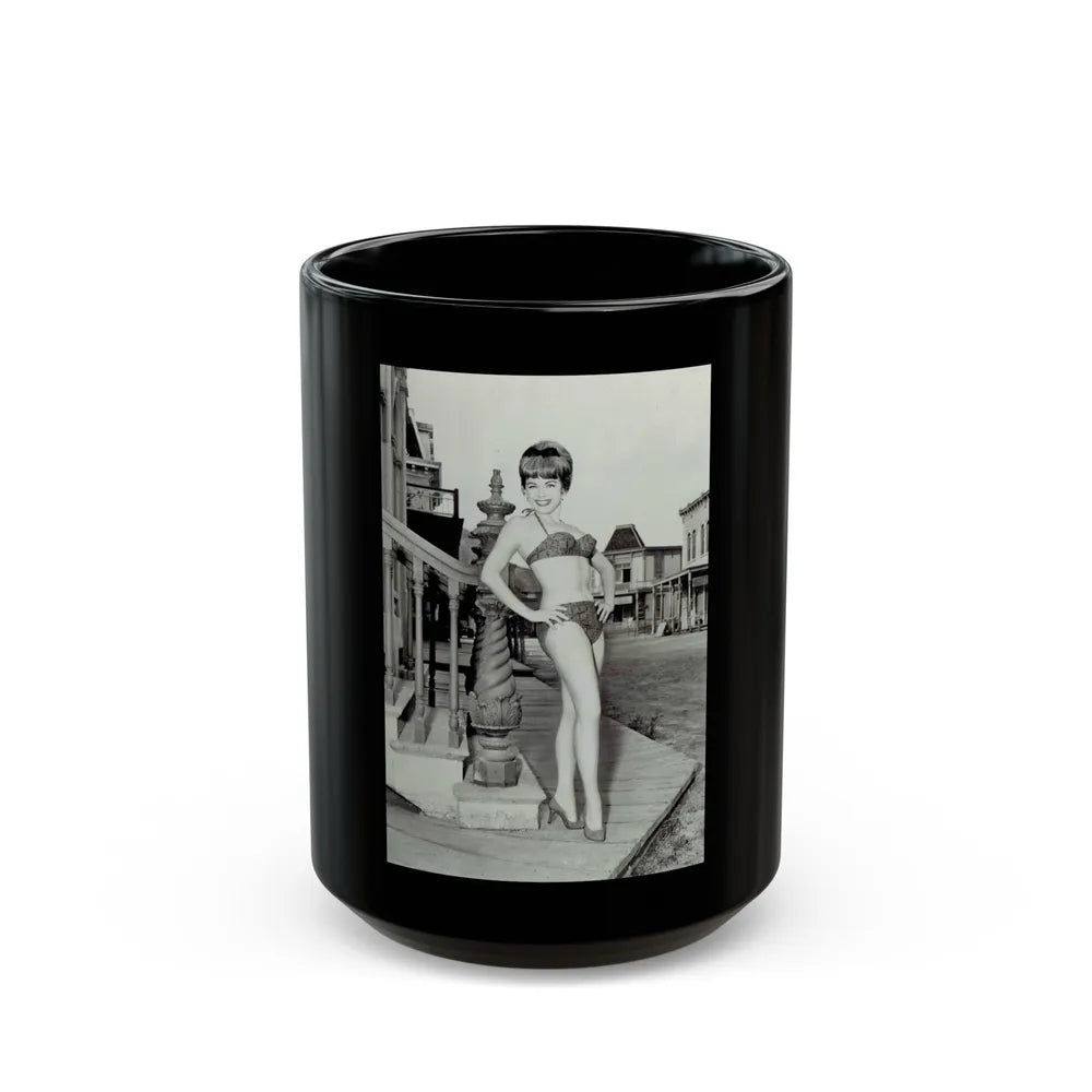 Terry Moore #740 (Vintage Female Icon) Black Coffee Mug-15oz-Go Mug Yourself