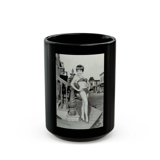 Terry Moore #740 (Vintage Female Icon) Black Coffee Mug-15oz-Go Mug Yourself