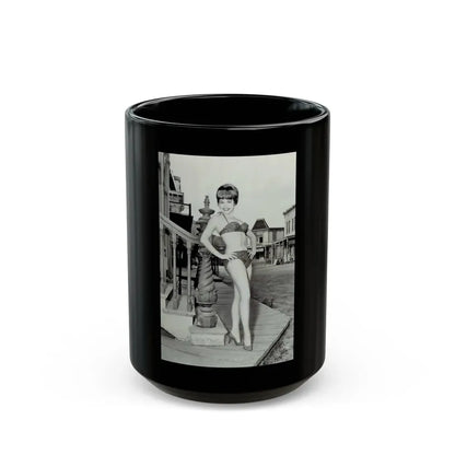 Terry Moore #740 (Vintage Female Icon) Black Coffee Mug 15oz - Go Mug Yourself