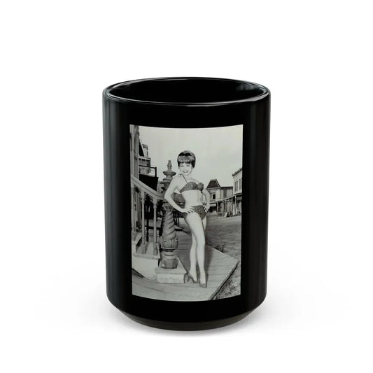 Terry Moore #740 (Vintage Female Icon) Black Coffee Mug 15oz - Go Mug Yourself