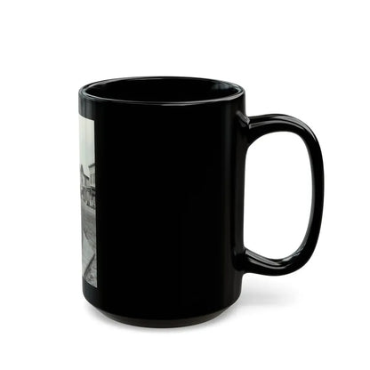 Terry Moore #740 (Vintage Female Icon) Black Coffee Mug - Go Mug Yourself