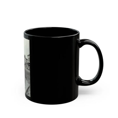 Terry Moore #740 (Vintage Female Icon) Black Coffee Mug-Go Mug Yourself