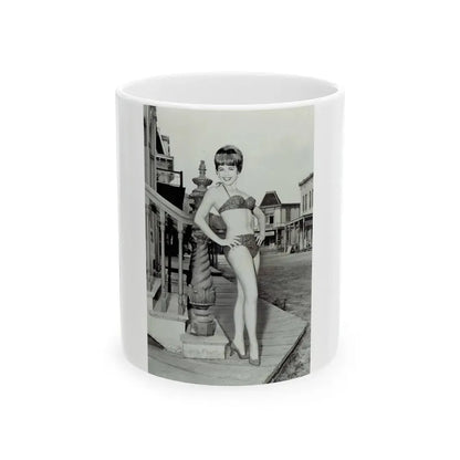 Terry Moore #740 (Vintage Female Icon) White Coffee Mug 11oz - Go Mug Yourself