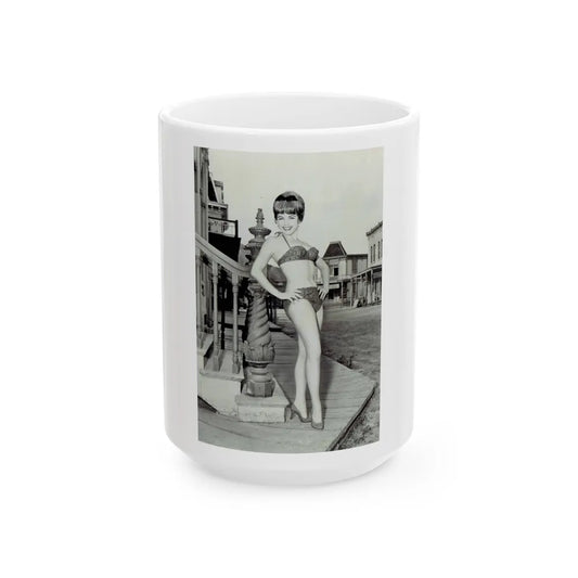 Terry Moore #740 (Vintage Female Icon) White Coffee Mug-15oz-Go Mug Yourself