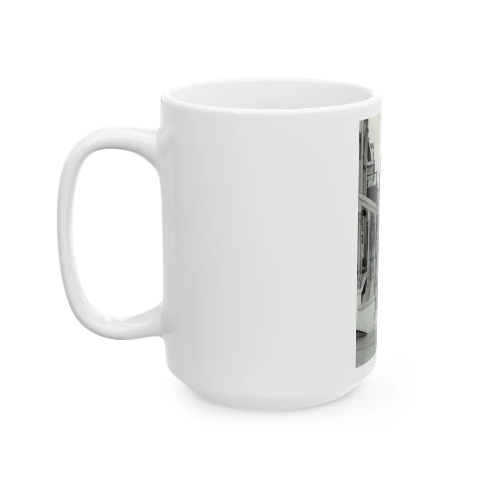 Terry Moore #740 (Vintage Female Icon) White Coffee Mug-Go Mug Yourself