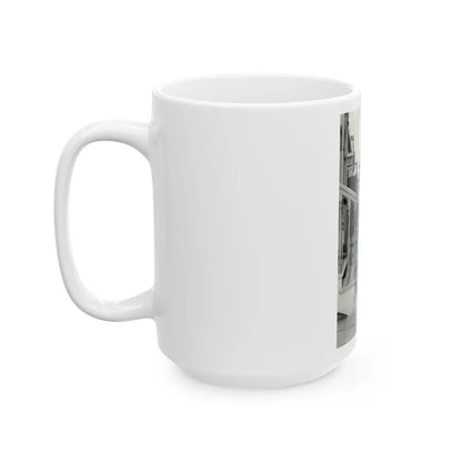 Terry Moore #740 (Vintage Female Icon) White Coffee Mug-Go Mug Yourself