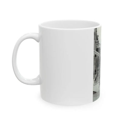 Terry Moore #740 (Vintage Female Icon) White Coffee Mug-Go Mug Yourself