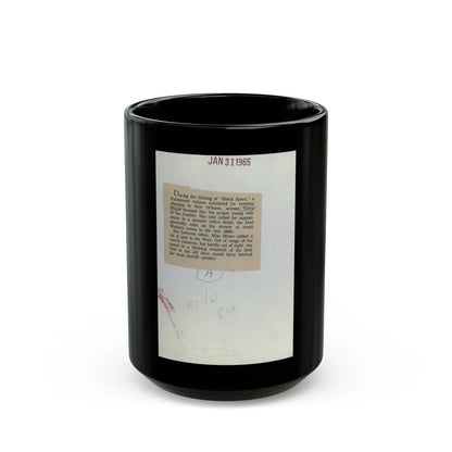 Terry Moore #7401 (Vintage Female Icon) Black Coffee Mug-15oz-Go Mug Yourself