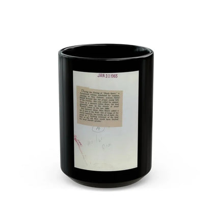 Terry Moore #7401 (Vintage Female Icon) Black Coffee Mug 15oz - Go Mug Yourself