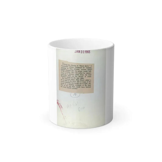 Terry Moore #7401 (Vintage Female Icon) Color Changing Mug 11oz 11oz - Go Mug Yourself