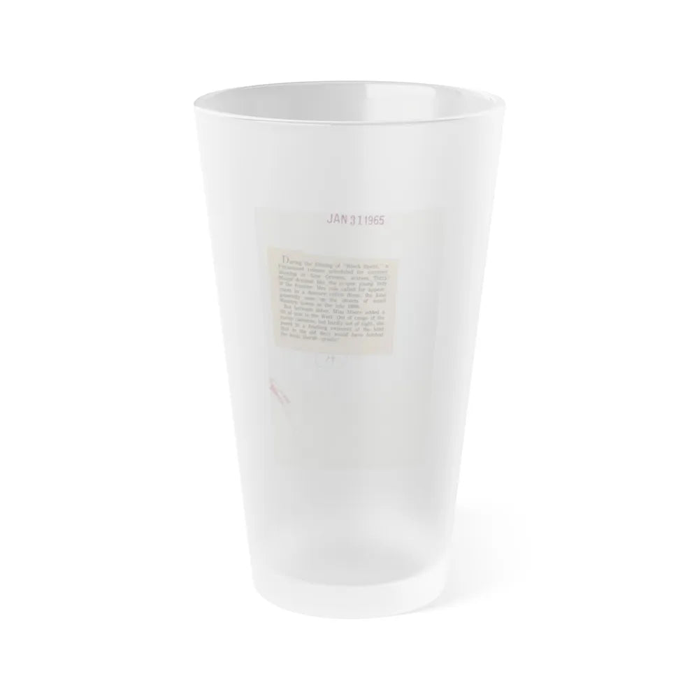 Terry Moore #7401 (Vintage Female Icon) Frosted Pint Glass 16oz-16oz-Frosted-Go Mug Yourself