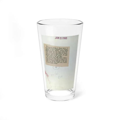 Terry Moore #7401 (Vintage Female Icon) Pint Glass 16oz 16oz - Go Mug Yourself