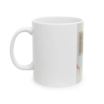 Terry Moore #7401 (Vintage Female Icon) White Coffee Mug-Go Mug Yourself