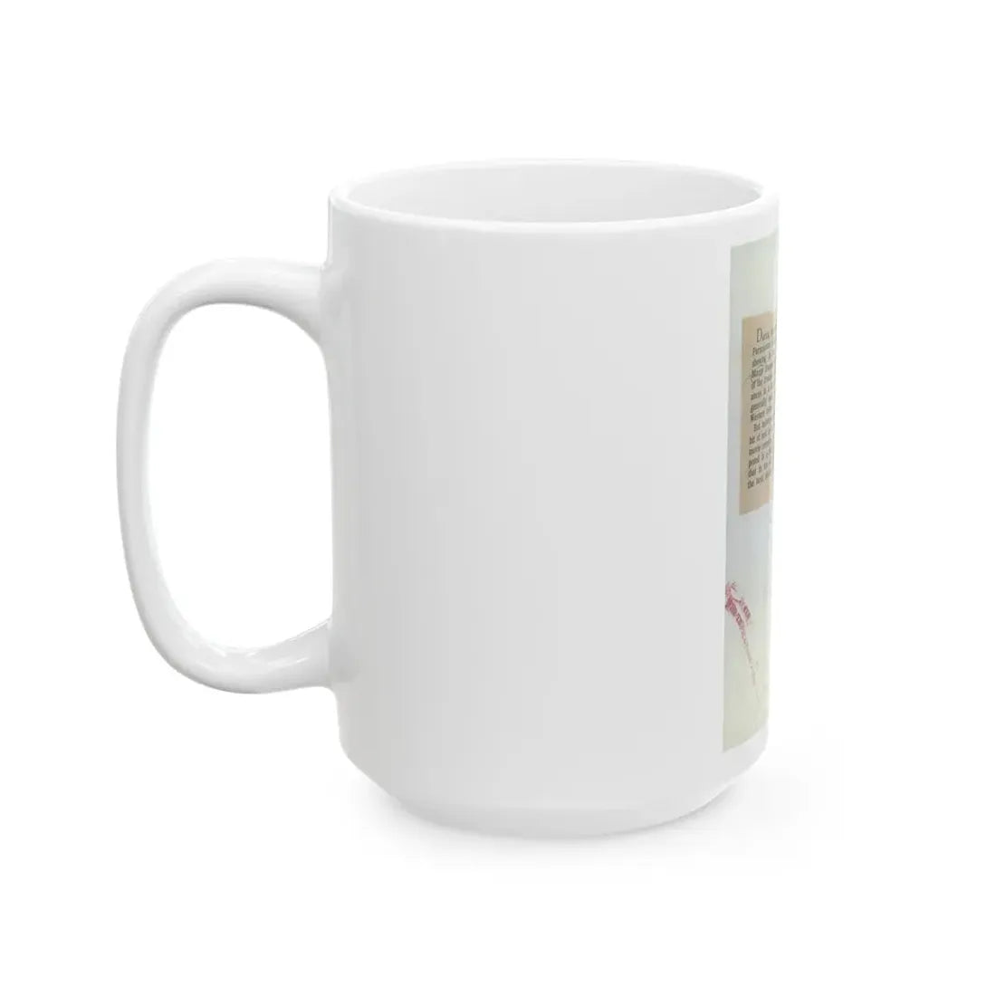 Terry Moore #7401 (Vintage Female Icon) White Coffee Mug - Go Mug Yourself